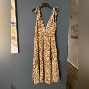 House of Harlow Revolve maxi dress bohemian tie straps new with tag small dress